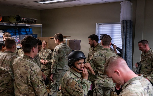 Herman Mackey Airman Leadership School conducts field training exercise