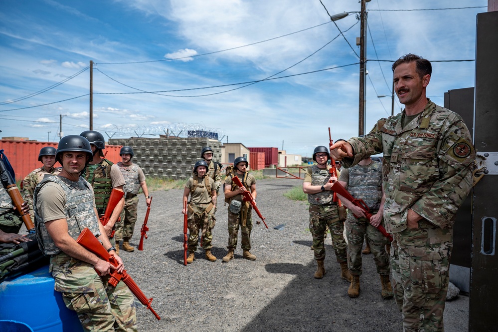 Herman Mackey Airman Leadership School conducts field training exercise