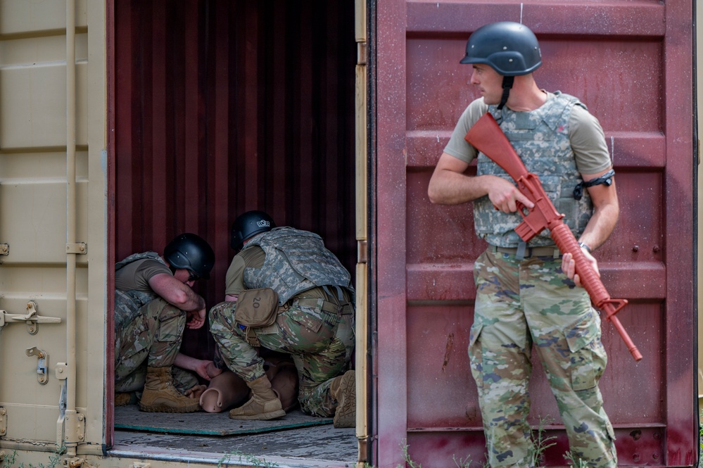 Herman Mackey Airman Leadership School conducts field training exercise