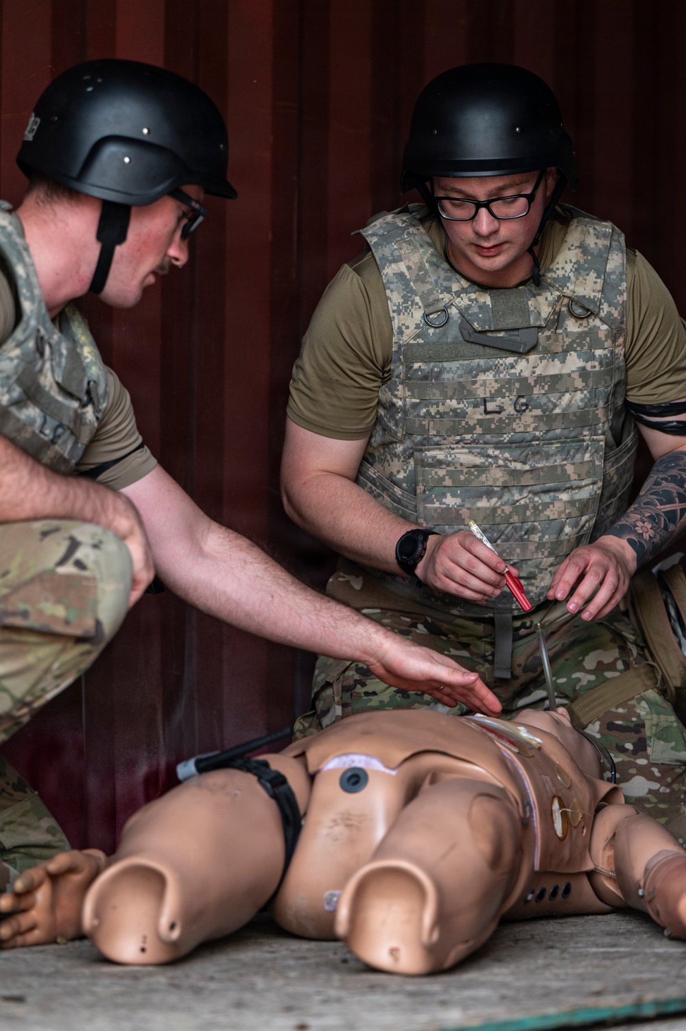 Herman Mackey Airman Leadership School conducts field training exercise