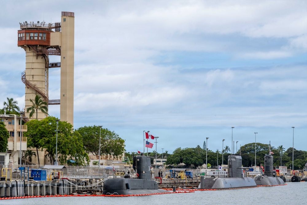 International submarines arrive in Hawaii for RIMPAC 2026
