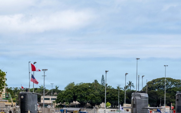 International submarines arrive in Hawaii for RIMPAC 2026
