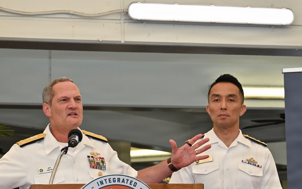 JMSDF leaders attend RIMPAC 2026 opening press conference