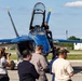 BLUE ANGELS ARRIVE FOR SAIL 250 MD