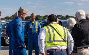BLUE ANGELS ARRIVE FOR SAIL 250 MD