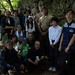 Marines visit Hamahiga Island memorial site