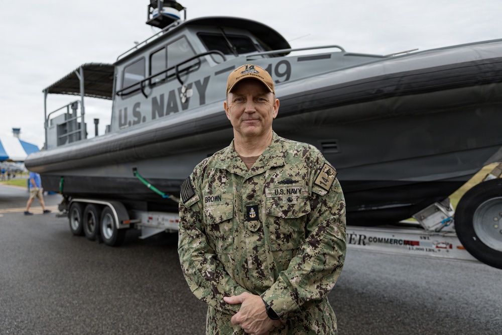 Static displays at Naval Air Station Patuxent River Air Show 2026
