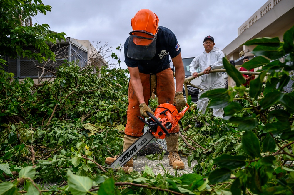 Kadena Airmen support Okinawan children’s home following typhoon damage