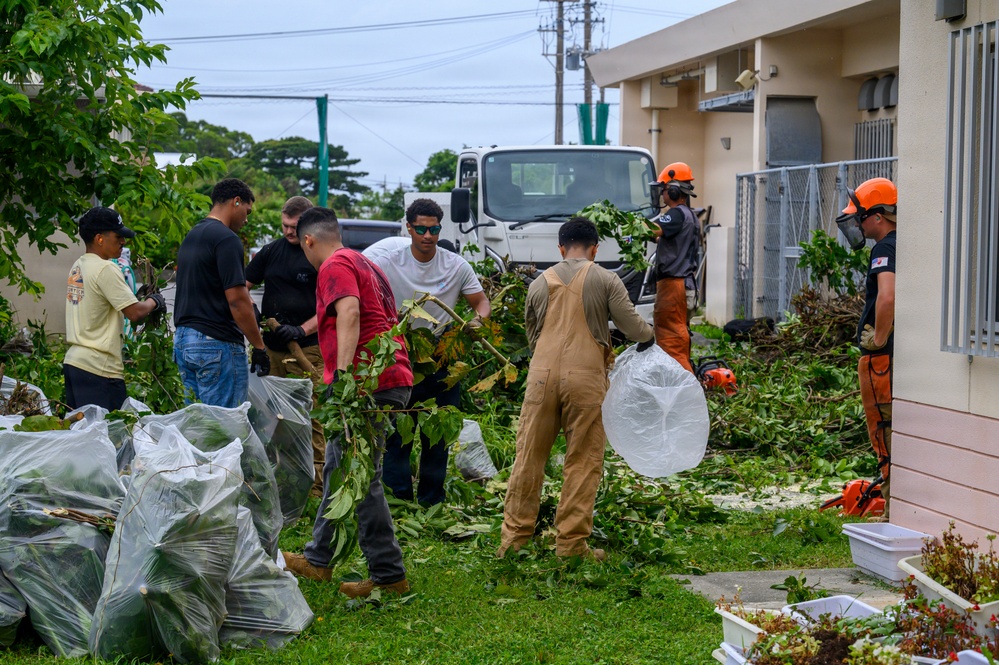 Kadena Airmen support Okinawan children’s home following typhoon damage