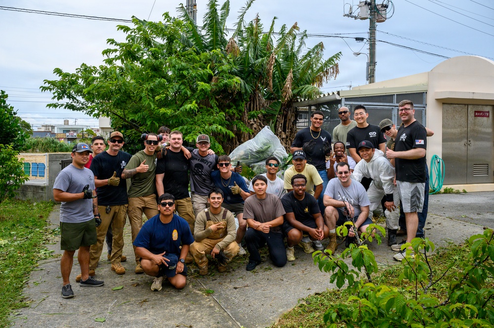 Kadena Airmen support Okinawan children’s home following typhoon damage