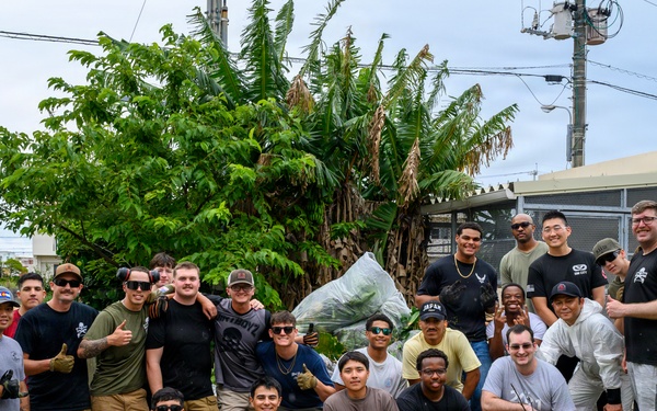 Kadena Airmen support Okinawan children’s home following typhoon damage