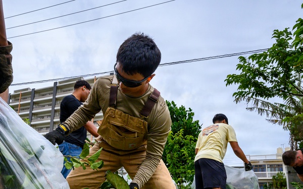 Kadena Airmen support Okinawan children’s home following typhoon damage