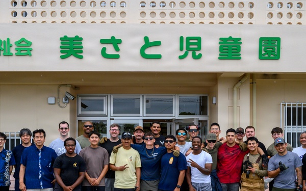 Kadena Airmen support Okinawan children’s home following typhoon damage