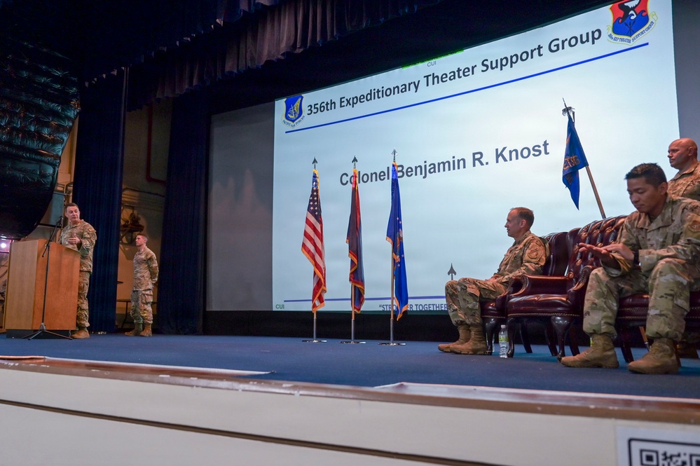 356th ETSG welcomes new commander