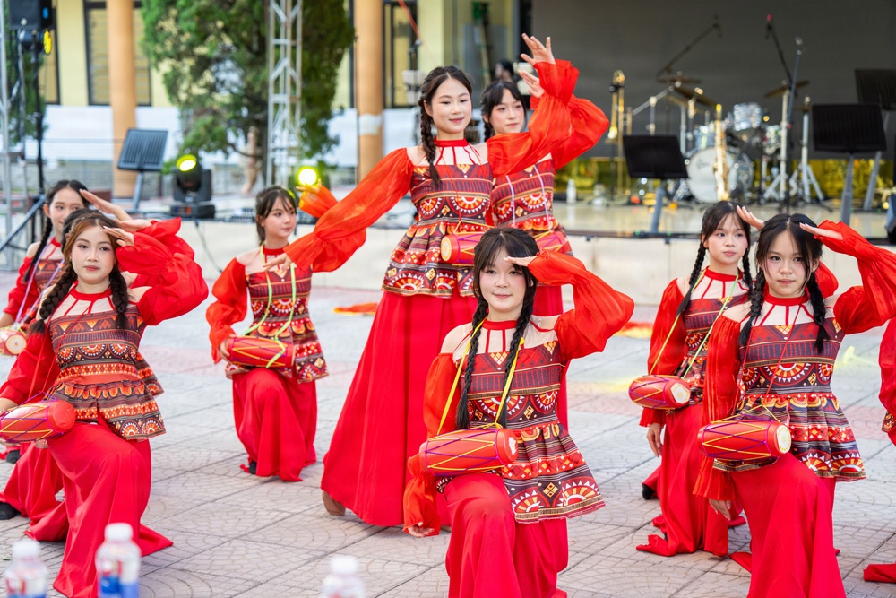 Pacific Partnership 2026 Conduct Cultural Exchange Events at Phan Đình Phùng High School in Quang Tri, Vietnam,