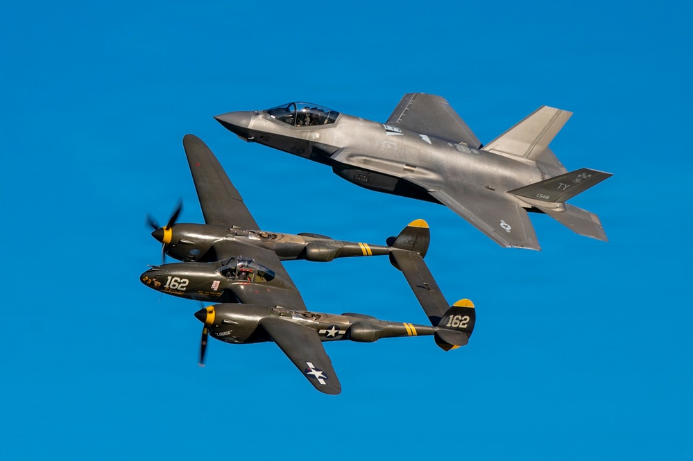 F-35 Demo Team performs at 2026 Columbus Air Show