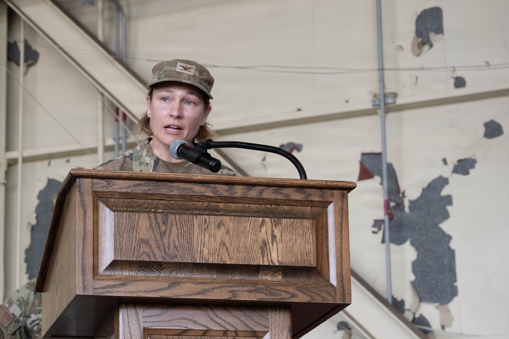 8th MSG holds change of command ceremony