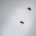 U.S. Navy personnel conduct airborne training over Yokota Air Base