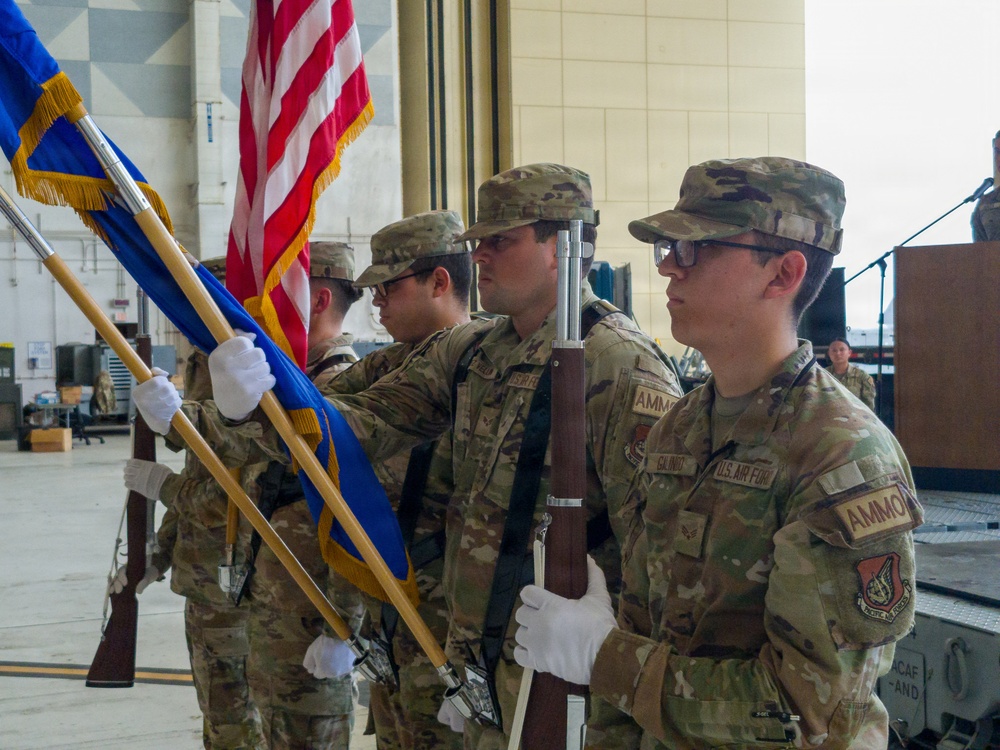 Andersen welcomes new 36 MUNS commander