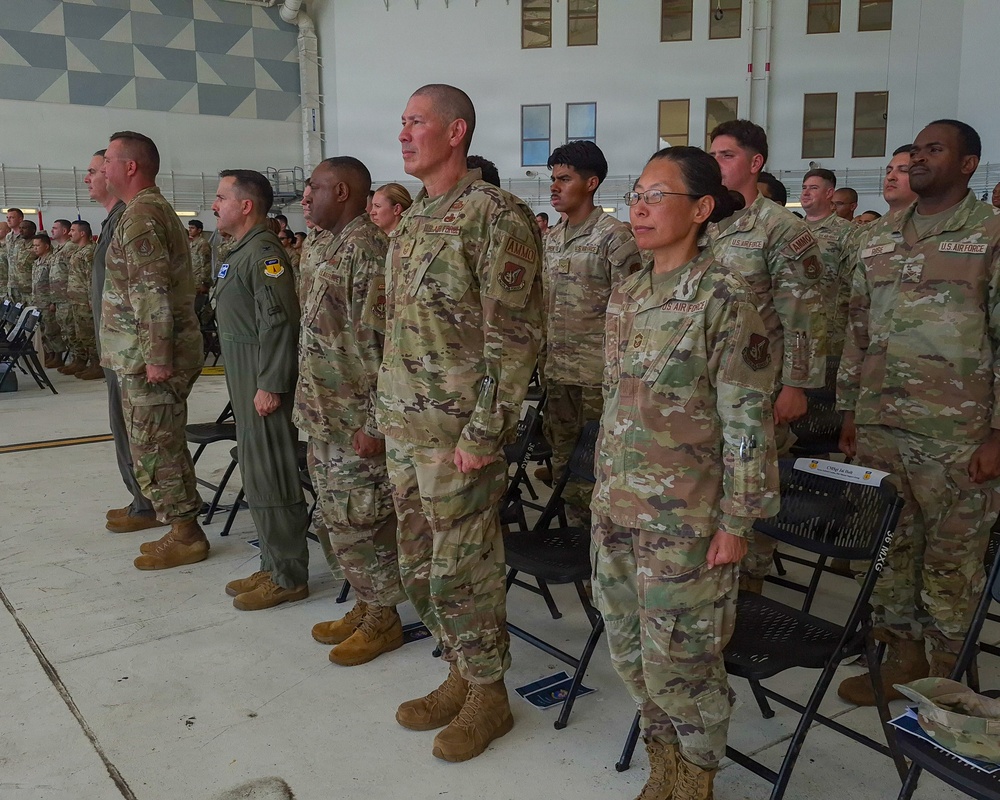 Andersen welcomes new 36 MUNS commander