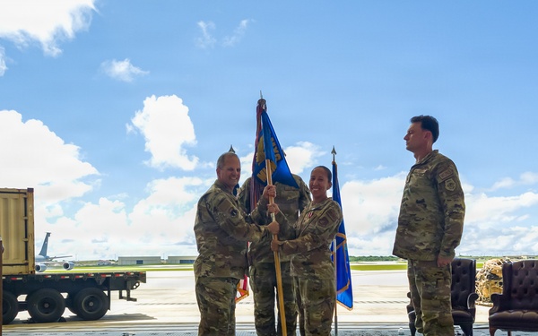 Andersen welcomes new 36 MUNS commander