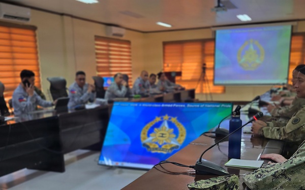 Task Force Philippines conducts site visit to Western Command
