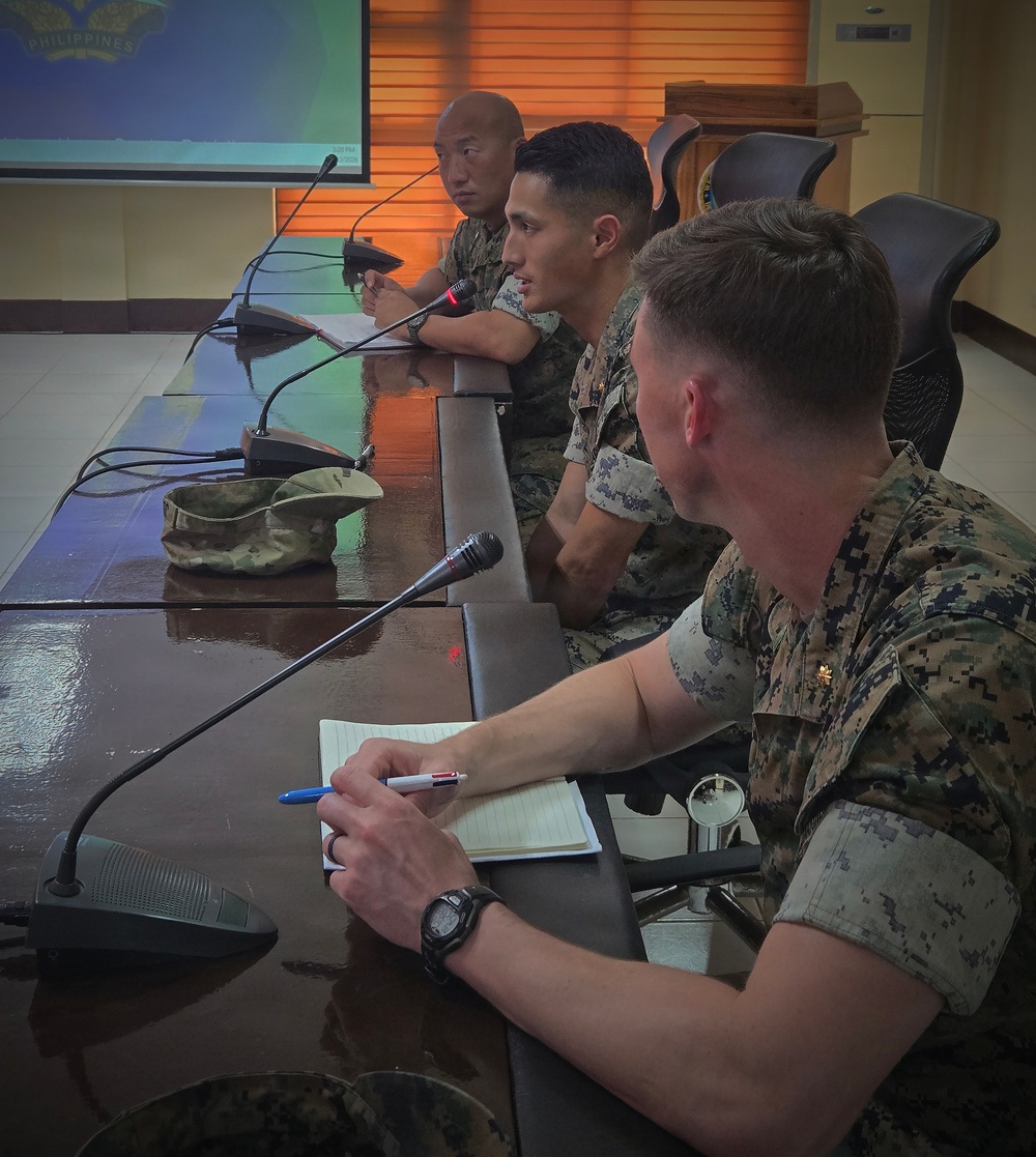 Task Force Philippines conducts site visit to Western Command