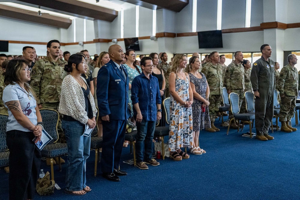 Andersen welcomes new 644 CBCS commander