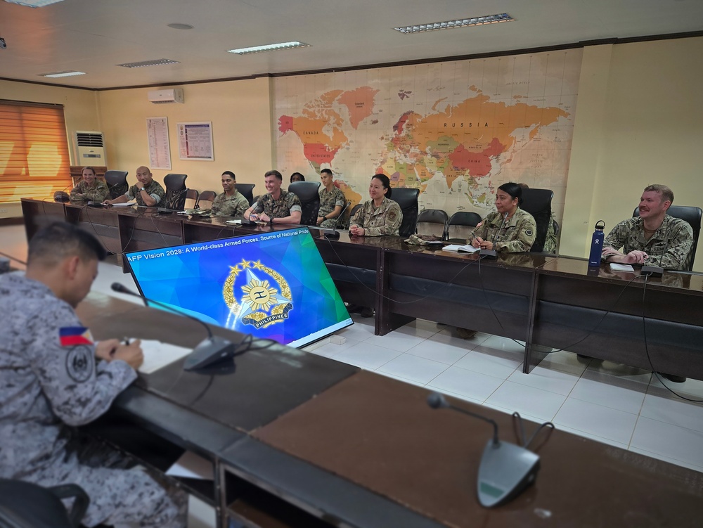 Task Force Philippines conducts site visit to Western Command