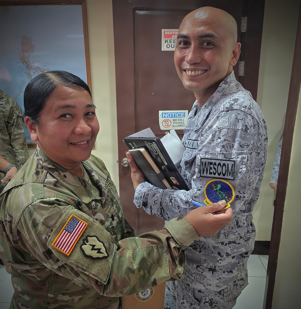 Task Force Philippines conducts site visit to Western Command