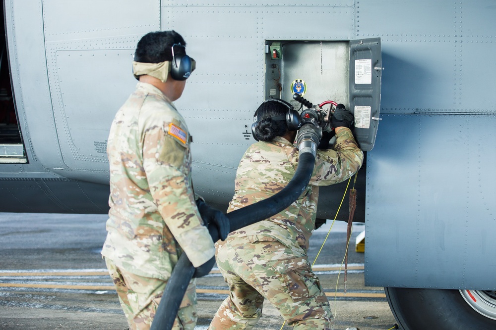 Army Fuelers Support Air Operations During Valiant Shield