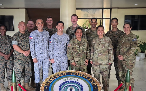 Task Force Philippines conducts site visit to Western Command