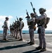 11th MEU Marines Conduct Marksmanship Training Aboard USS Portland