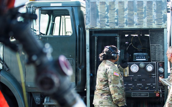 Army Fuelers Support Air Operations During Valiant Shield