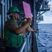 U.S. Sailors Assigned To Boxer Conduct A Replenishment-at-Sea Aboard USS Boxer