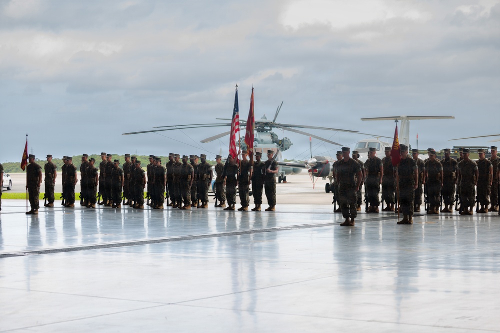 Col. Hudson assumes command of Marine Corps Air Station Futenma