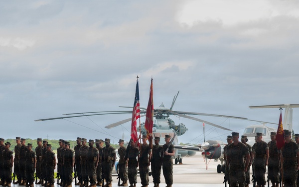Col. Hudson assumes command of Marine Corps Air Station Futenma