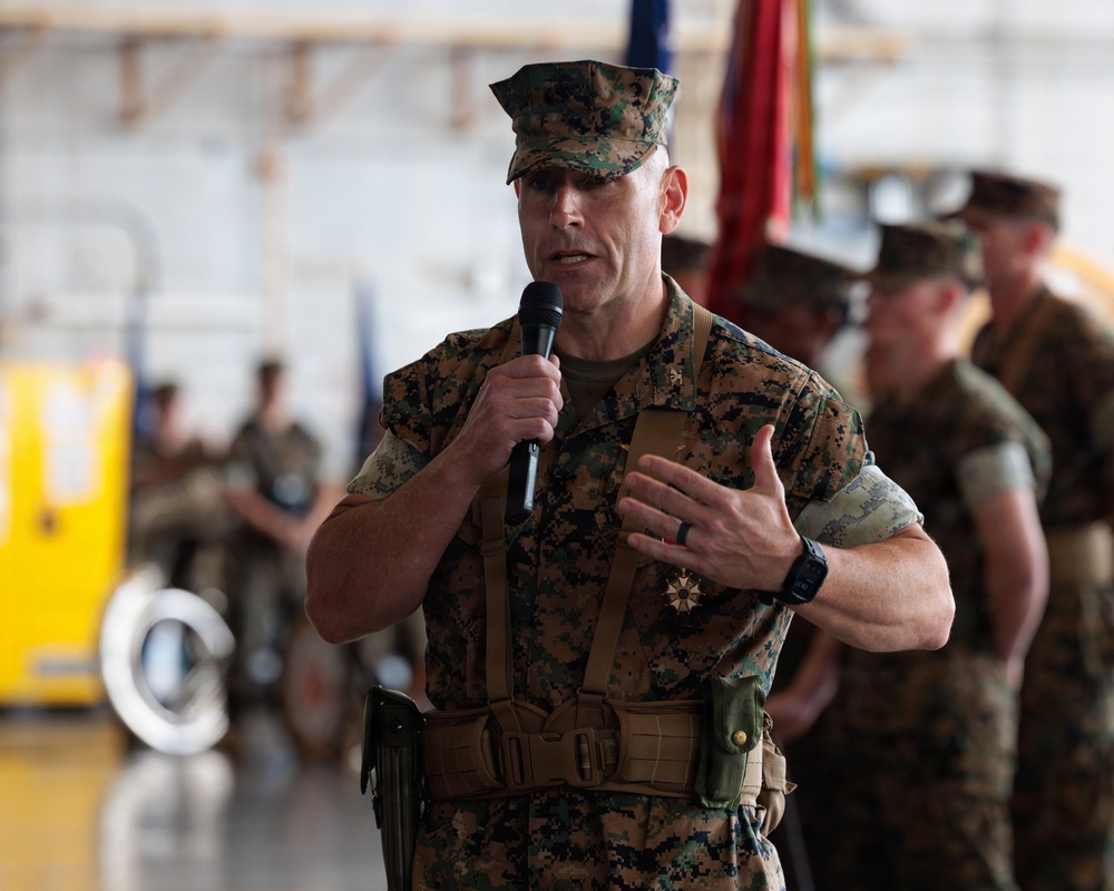 Col. Hudson assumes command of Marine Corps Air Station Futenma