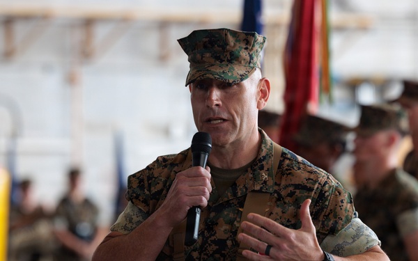 Col. Hudson assumes command of Marine Corps Air Station Futenma