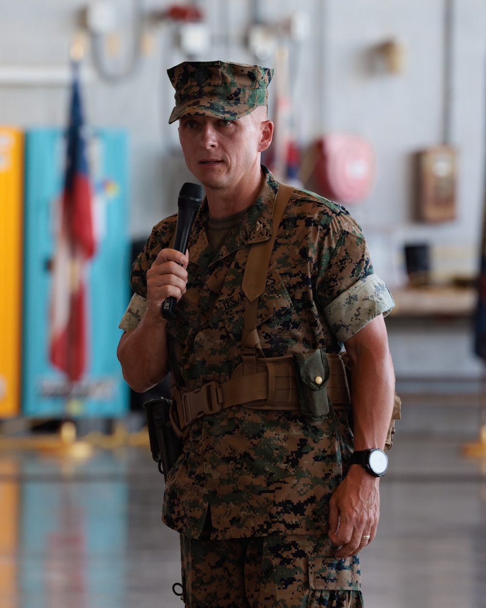 Col. Hudson assumes command of Marine Corps Air Station Futenma