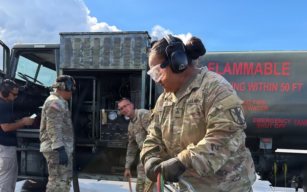 Army Fuelers Support Air Operations During Valiant Shield