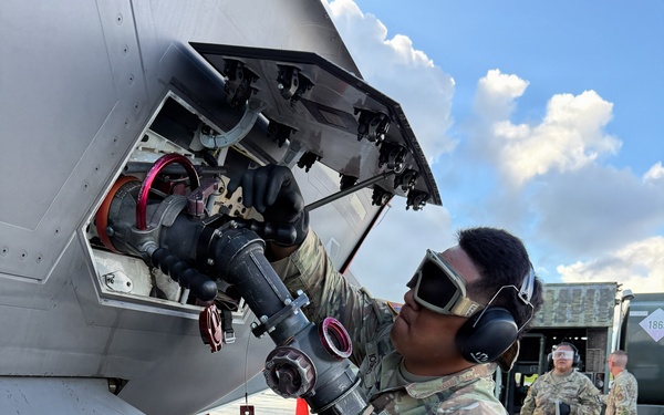 Army Fuelers Support Air Operations During Valiant Shield