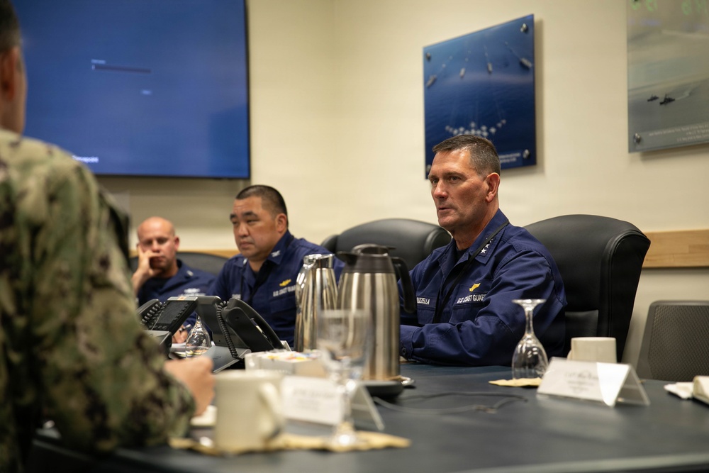 U.S. Coast Guard Pacific Area visits C7F