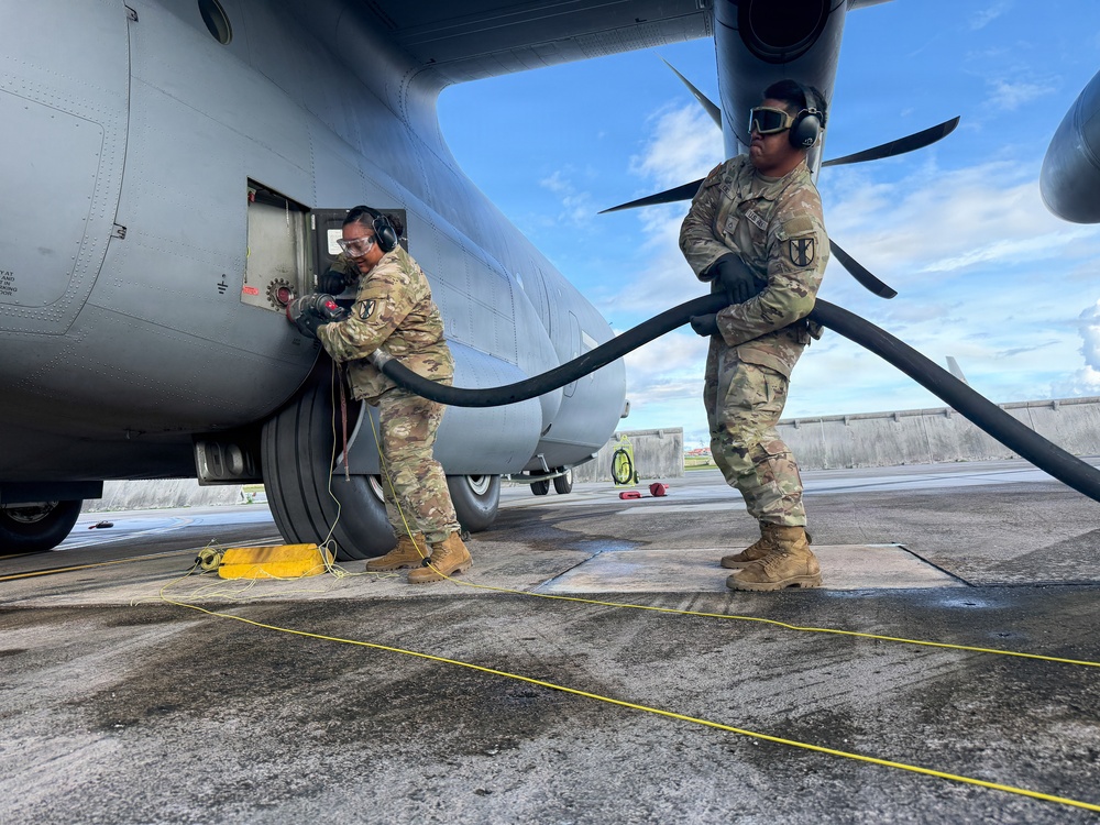 Army Fuelers Support Air Operations During Valiant Shield