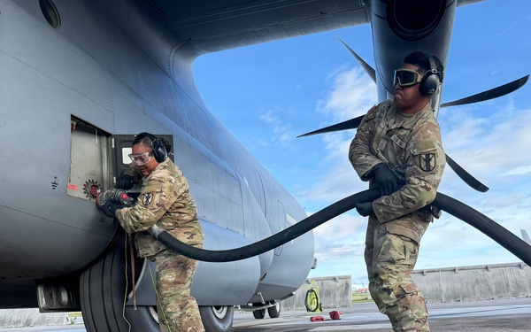 Army Fuelers Support Air Operations During Valiant Shield
