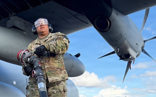 Army Fuelers Support Air Operations During Valiant Shield