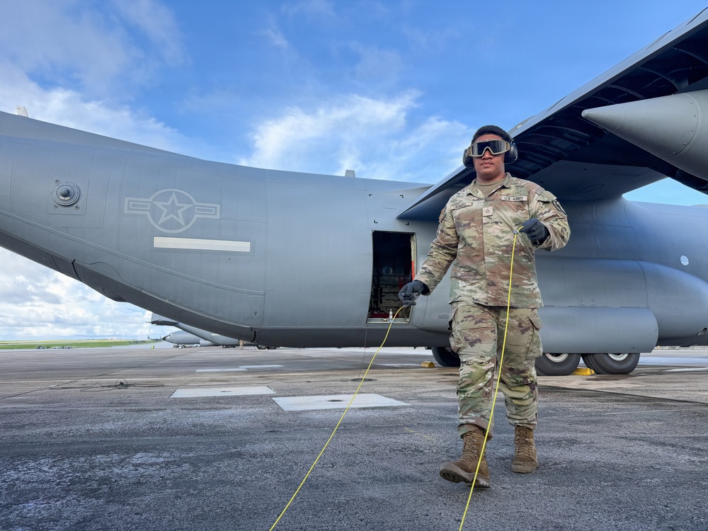 Army Fuelers Support Air Operations During Valiant Shield