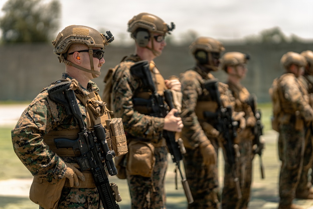 U.S. Marines Conduct Short Bay Drills