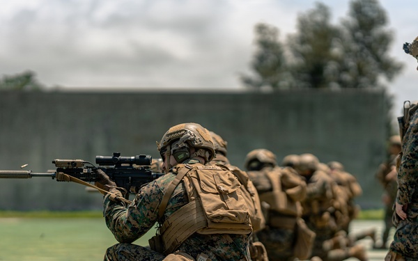 U.S. Marines Conduct Short Bay Drills