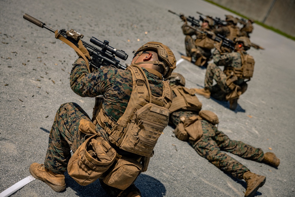 U.S. Marines Conduct Short Bay Drills